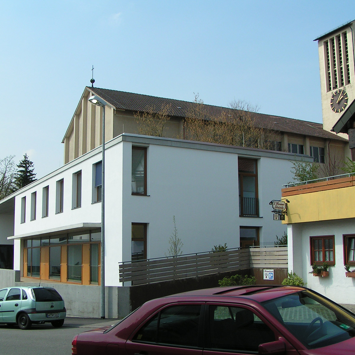 Katholisches Gemeindezentrum, Waiblingen, Tragwerksplanung